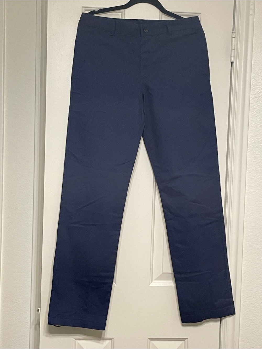 Kids Straight-Leg Navy Jeans Sz 18